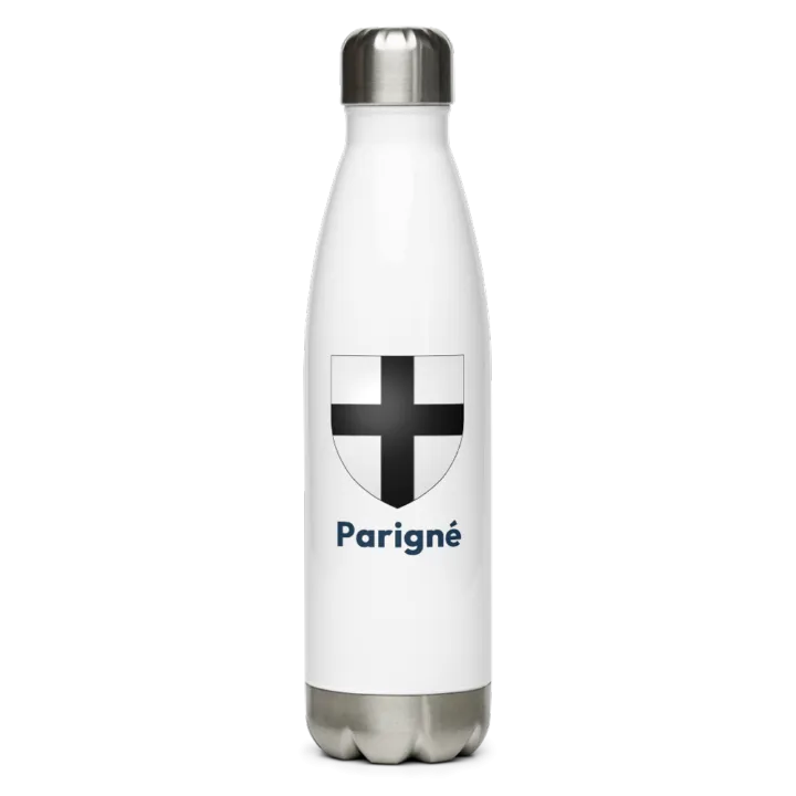Gourde inox blason de Parigné