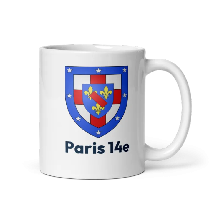 Mug blason de Paris 14e