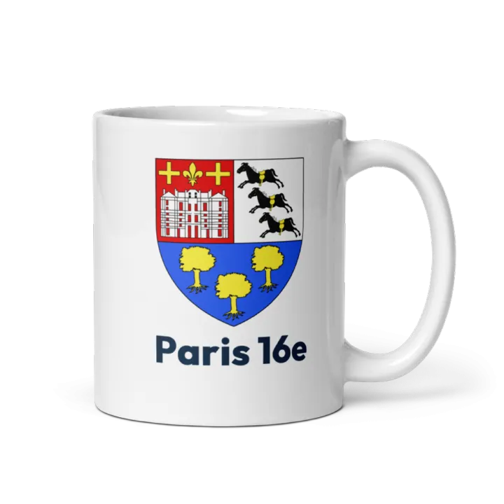 Mug blason de Paris 16e
