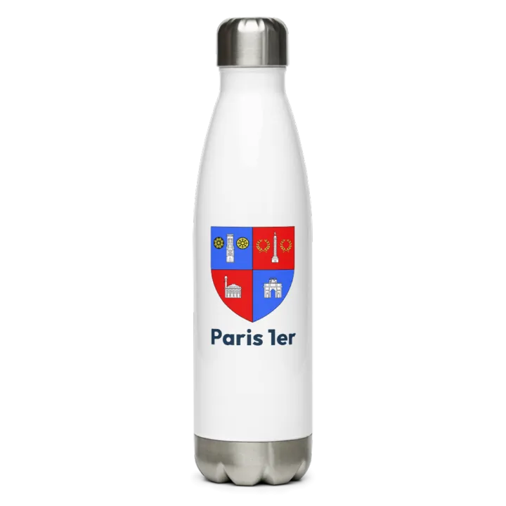 Gourde inox blason de Paris 1er