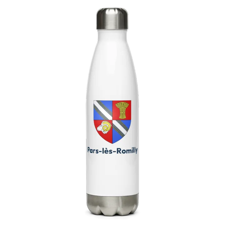 Gourde inox blason de Pars-lès-Romilly