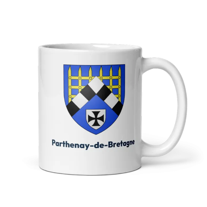 Mug blason de Parthenay-de-Bretagne
