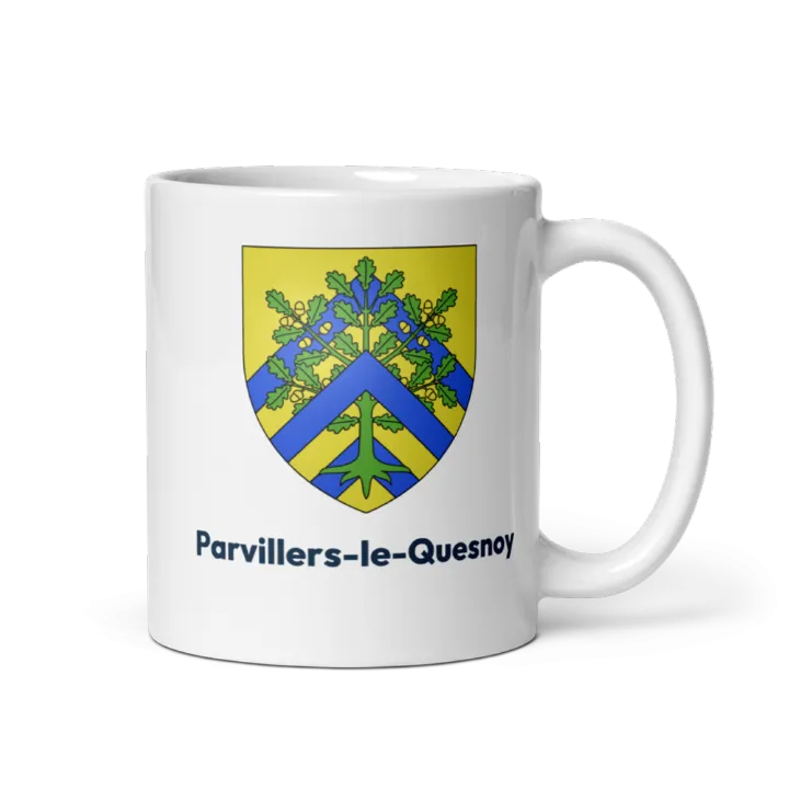 Mug blason de Parvillers-le-Quesnoy