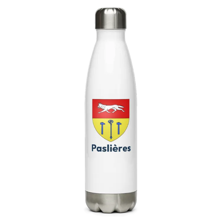 Gourde inox blason de Paslières