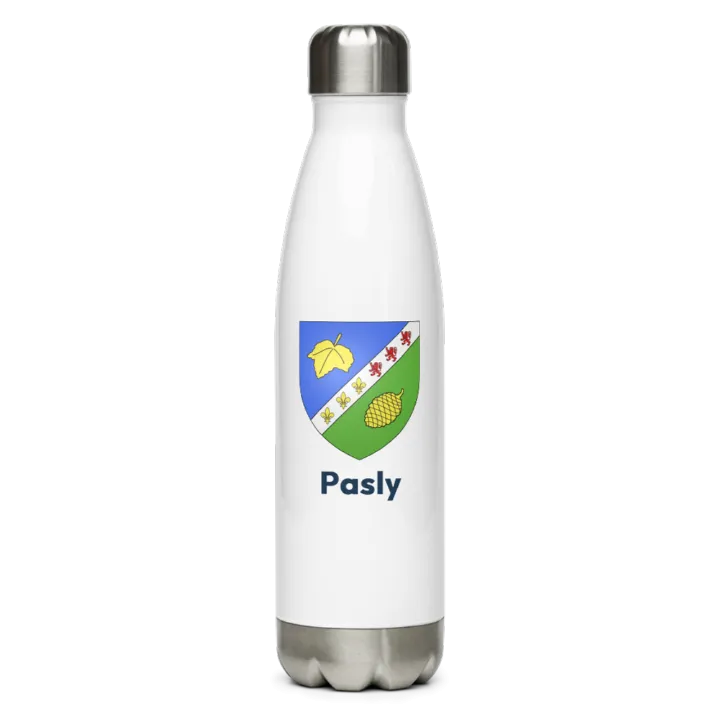 Gourde inox blason de Pasly