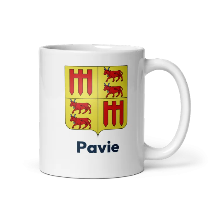 Mug blason de Pavie