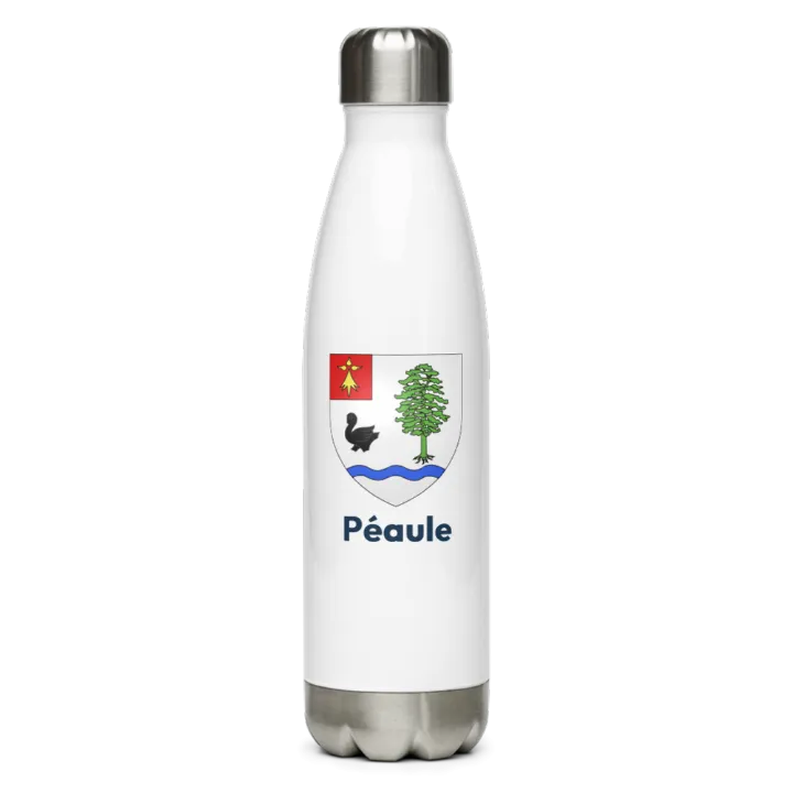Gourde inox blason de Péaule