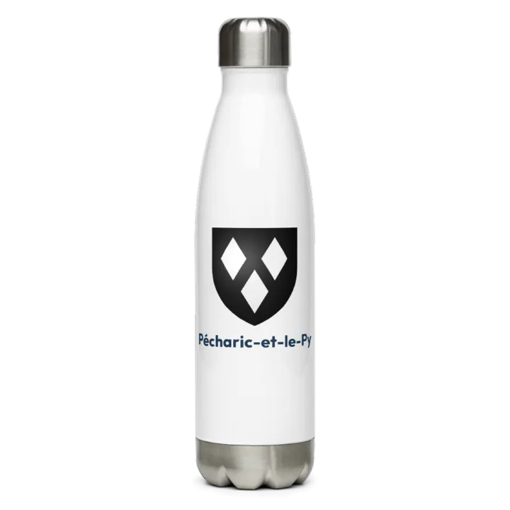 Gourde inox blason de Pécharic-et-le-Py