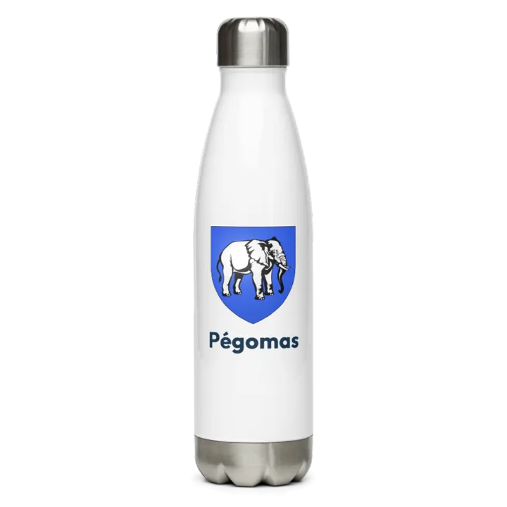 Gourde inox blason de Pégomas