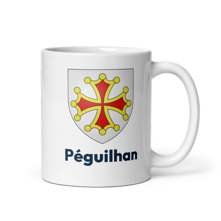 Mug blason de Péguilhan