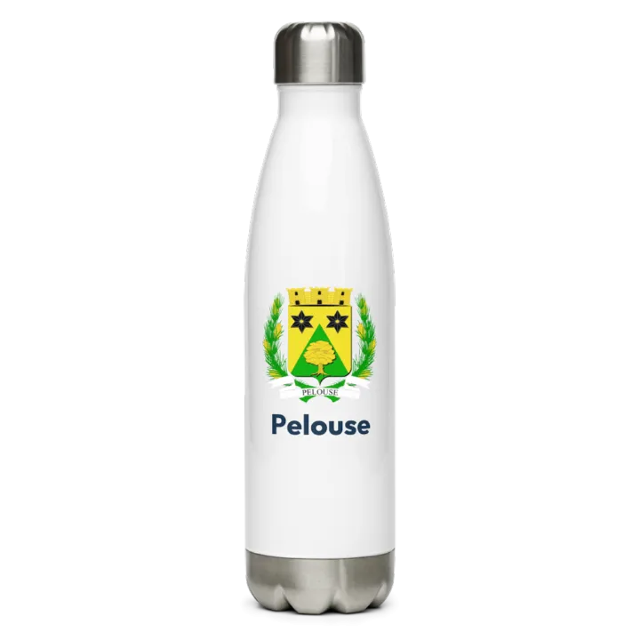 Gourde inox blason de Pelouse