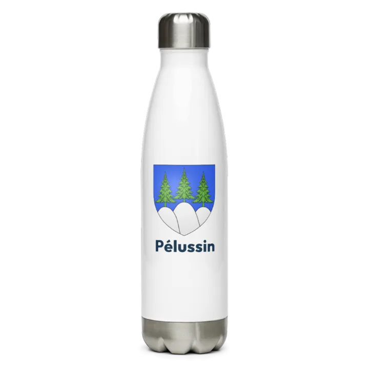 Gourde inox blason de Pélussin