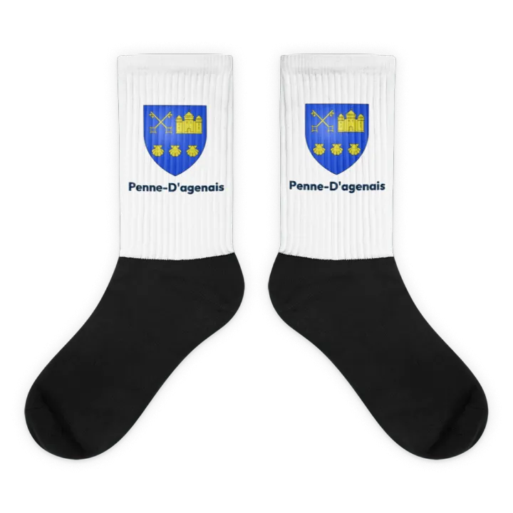 Chaussettes — blason de Penne-d'Agenais