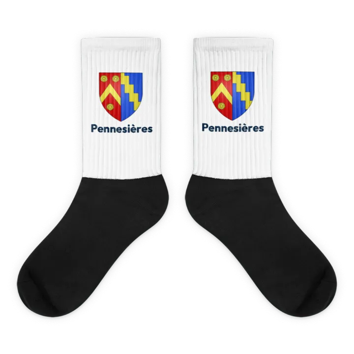 Chaussettes — blason de Pennesières