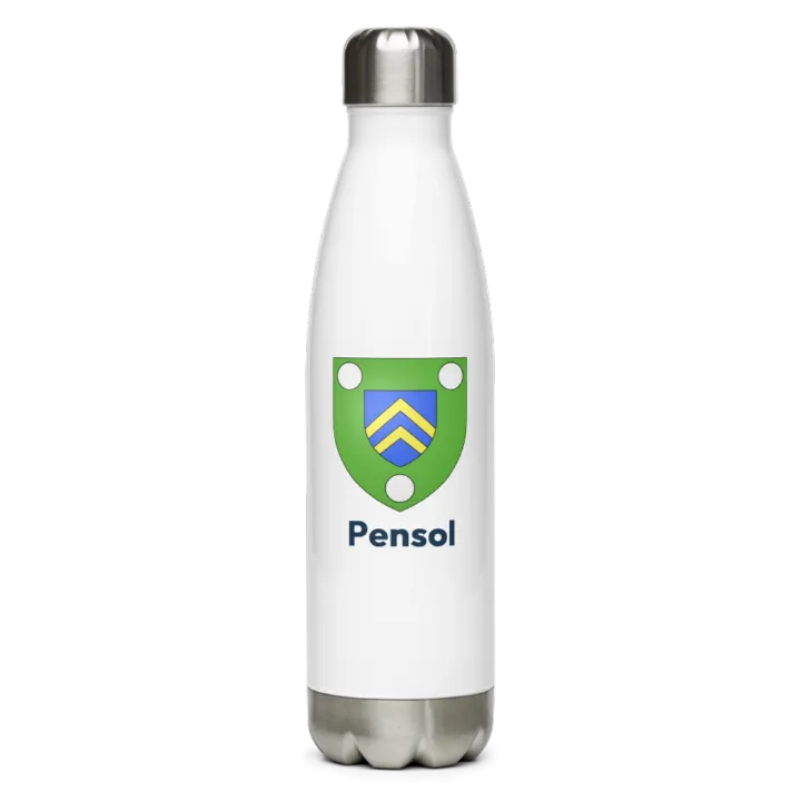 Gourde inox blason de Pensol