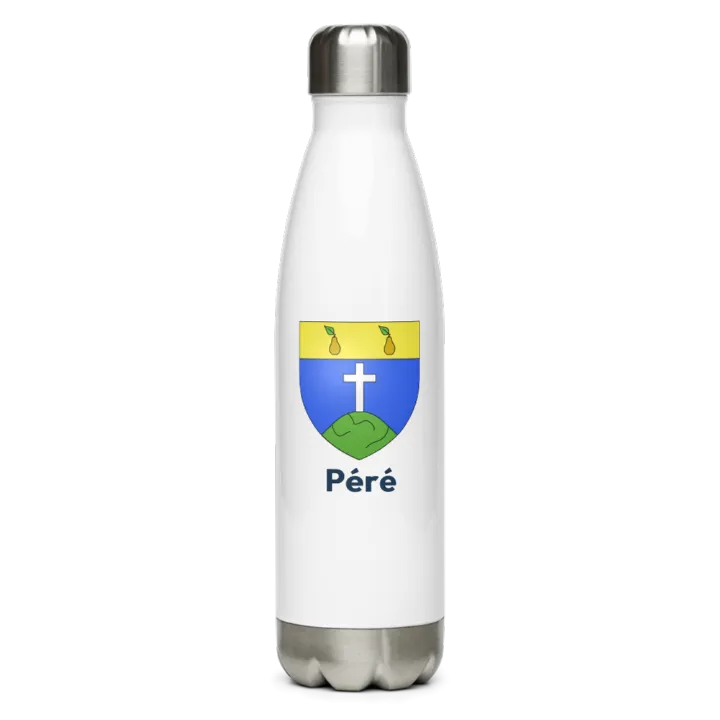 Gourde inox blason de Péré