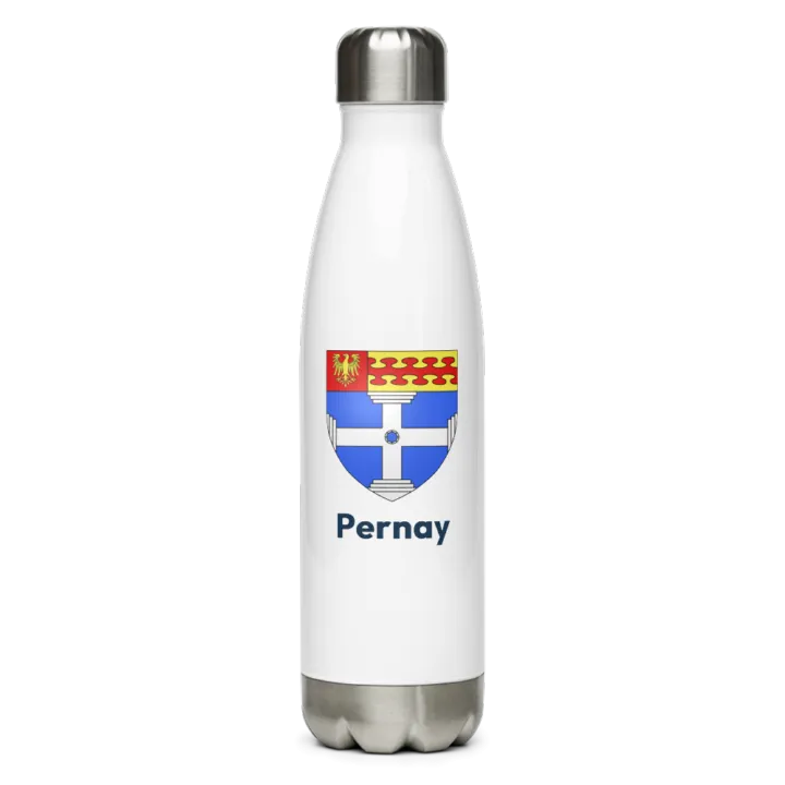Gourde inox blason de Pernay