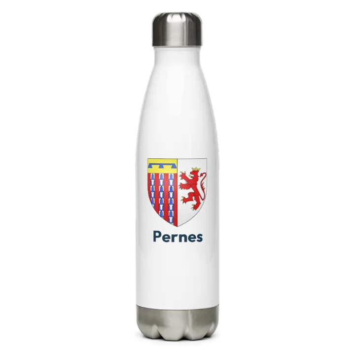 Gourde inox blason de Pernes