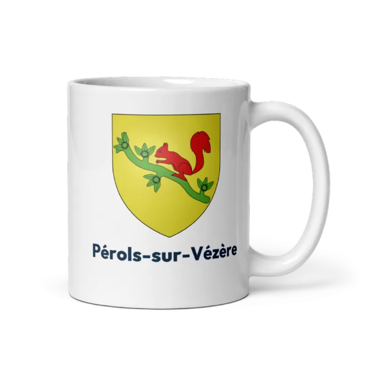 Mug blason de Pérols-sur-Vézère