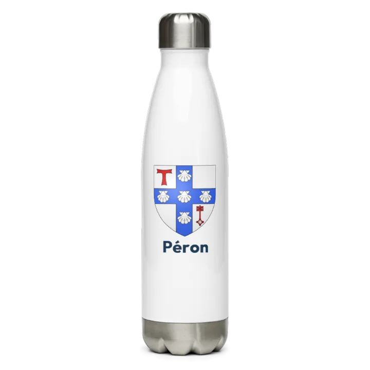 Gourde inox blason de Péron