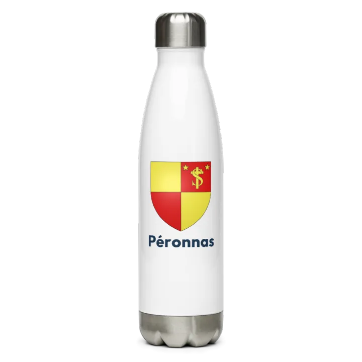 Gourde inox blason de Péronnas