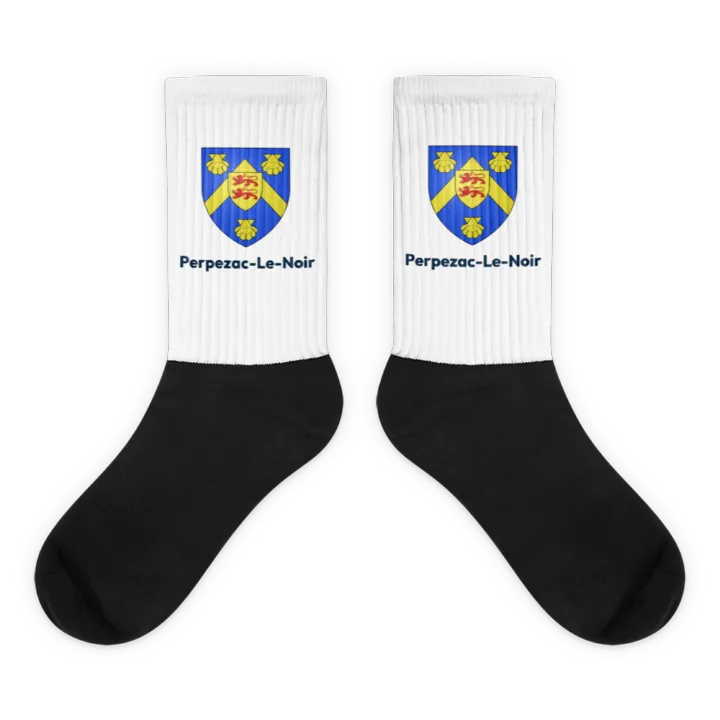 Chaussettes — blason de Perpezac-le-Noir