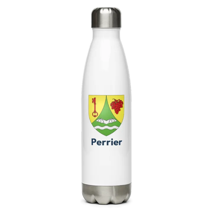 Gourde inox blason de Perrier