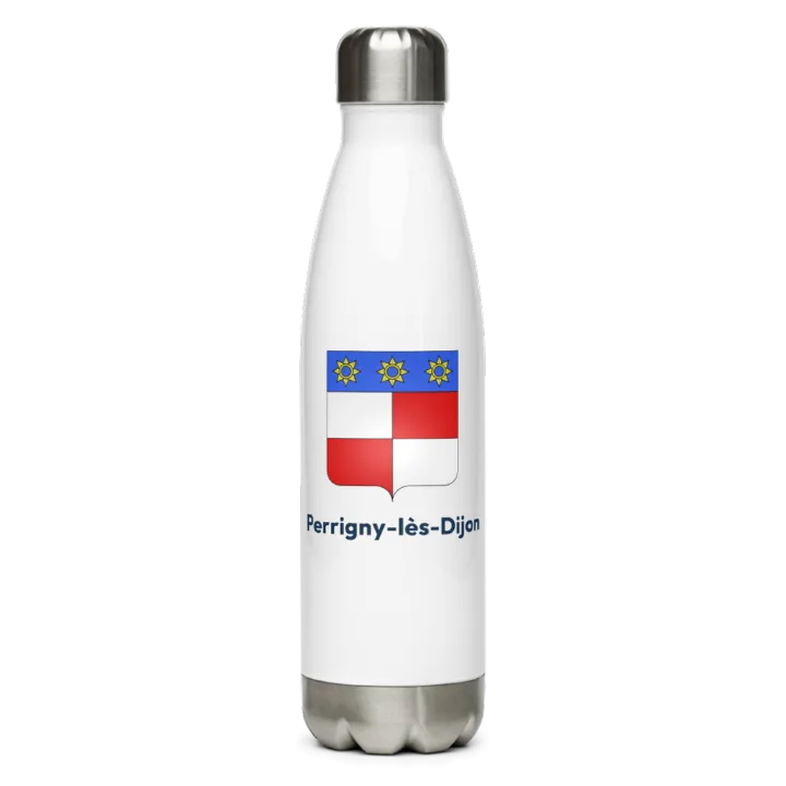 Gourde inox — blason de Perrigny-lès-Dijon