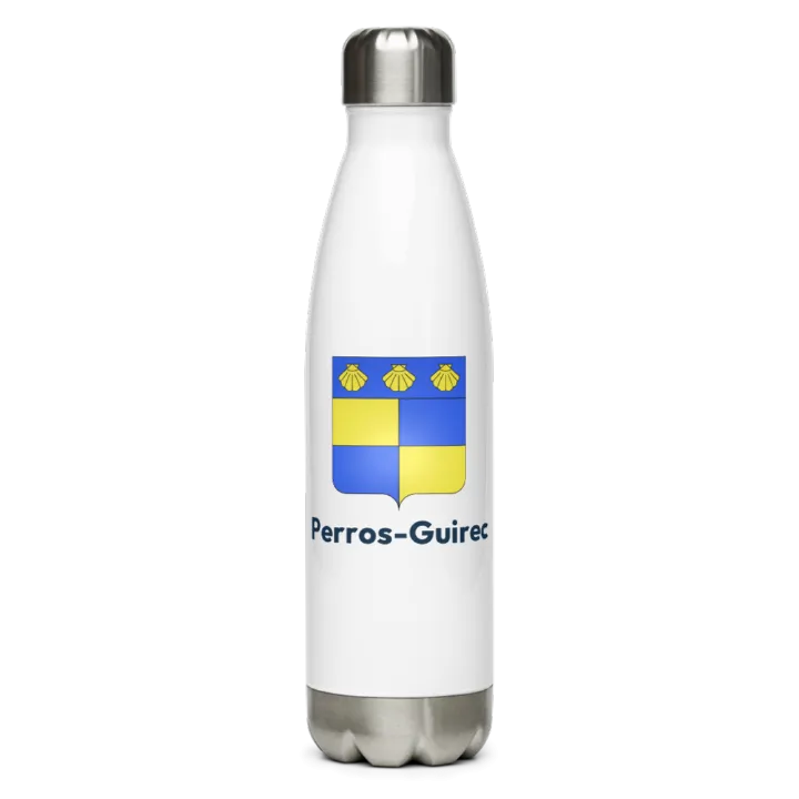 Gourde inox blason de Perros-Guirec