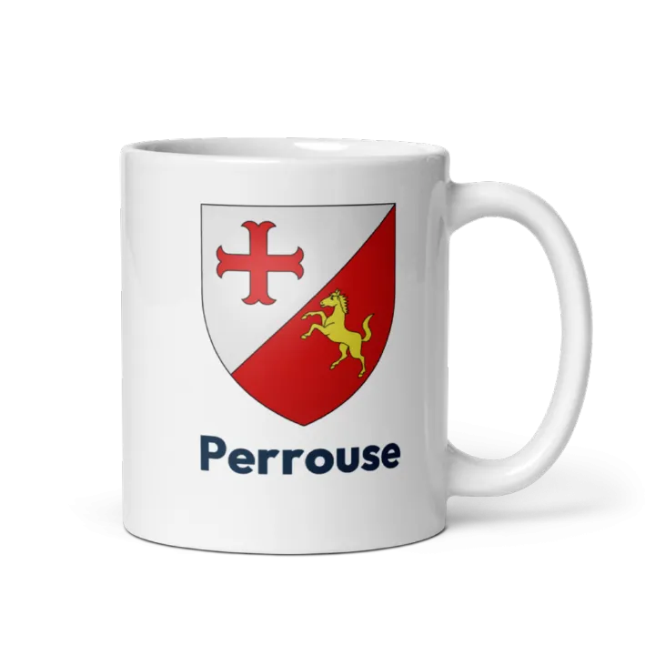 Mug blason de Perrouse