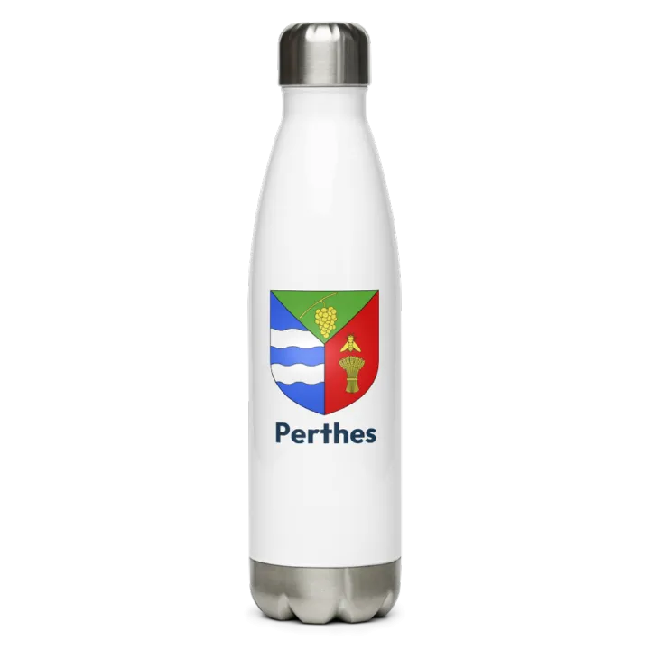Gourde inox blason de Perthes