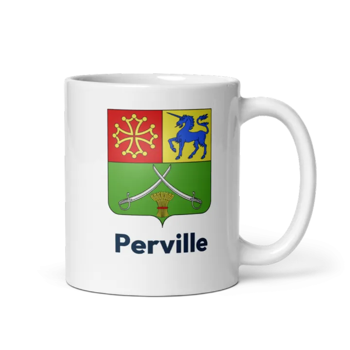 Mug blason de Perville