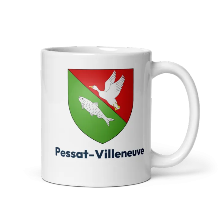 Mug blason de Pessat-Villeneuve
