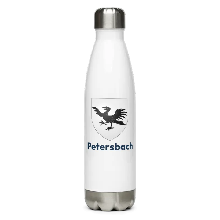 Gourde inox blason de Petersbach