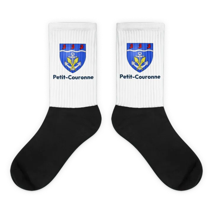 Chaussettes — blason de Petit-Couronne