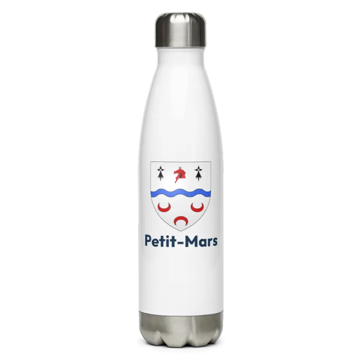 Gourde inox blason de Petit-Mars