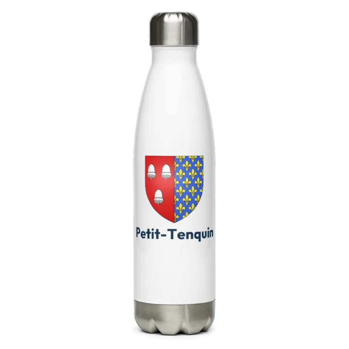 Gourde inox blason de Petit-Tenquin