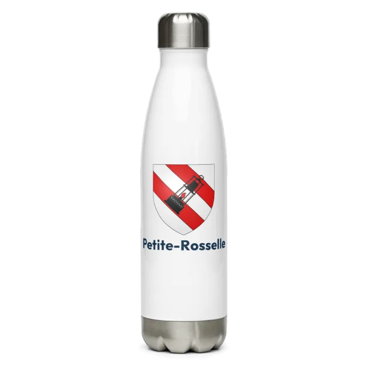 Gourde inox blason de Petite-Rosselle