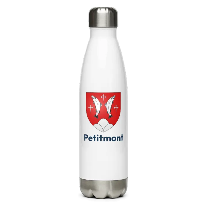 Gourde inox blason de Petitmont