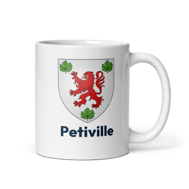 Mug blason de Petiville