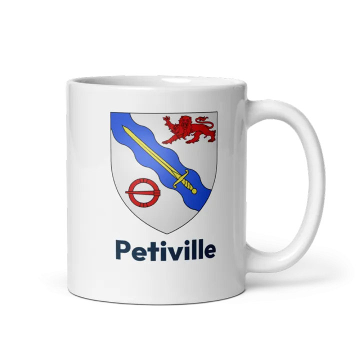 Mug blason de Petiville