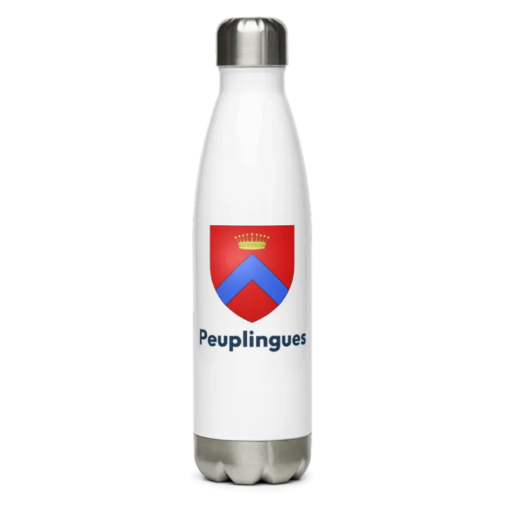 Gourde inox blason de Peuplingues