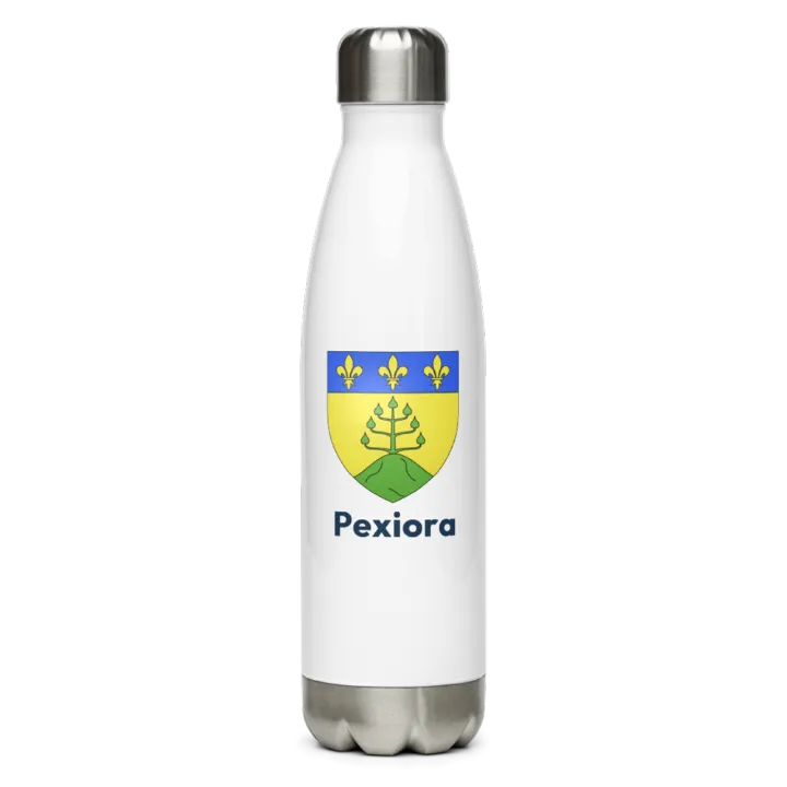 Gourde inox blason de Pexiora
