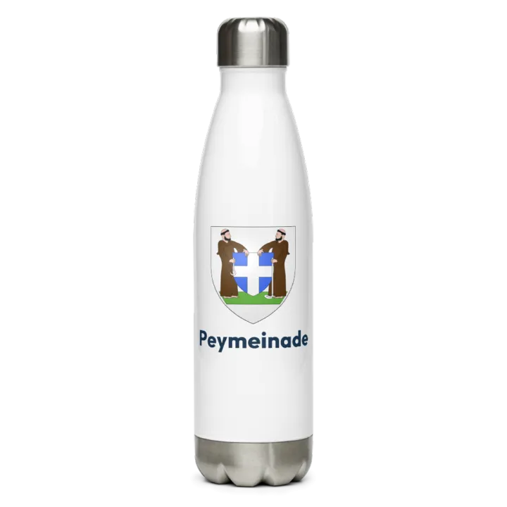 Gourde inox blason de Peymeinade