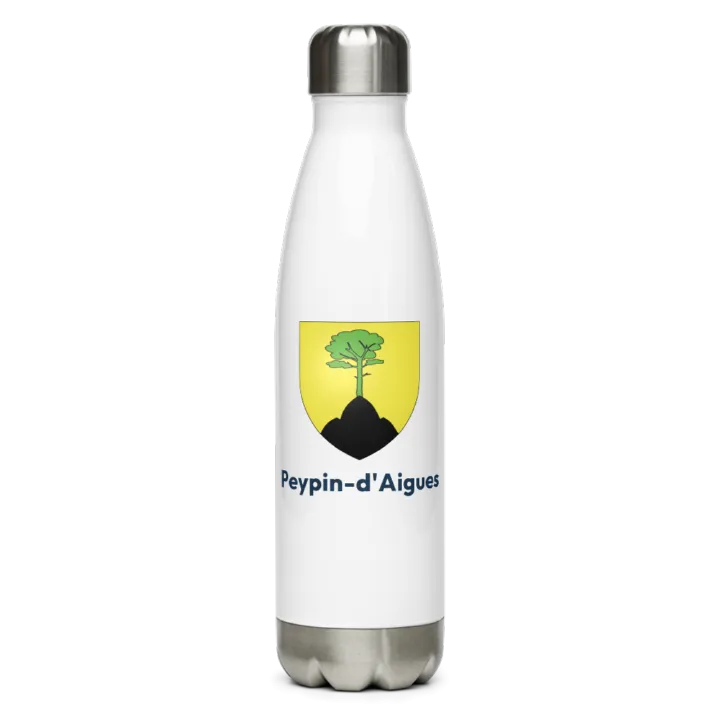 Gourde inox blason de Peypin-d'Aigues