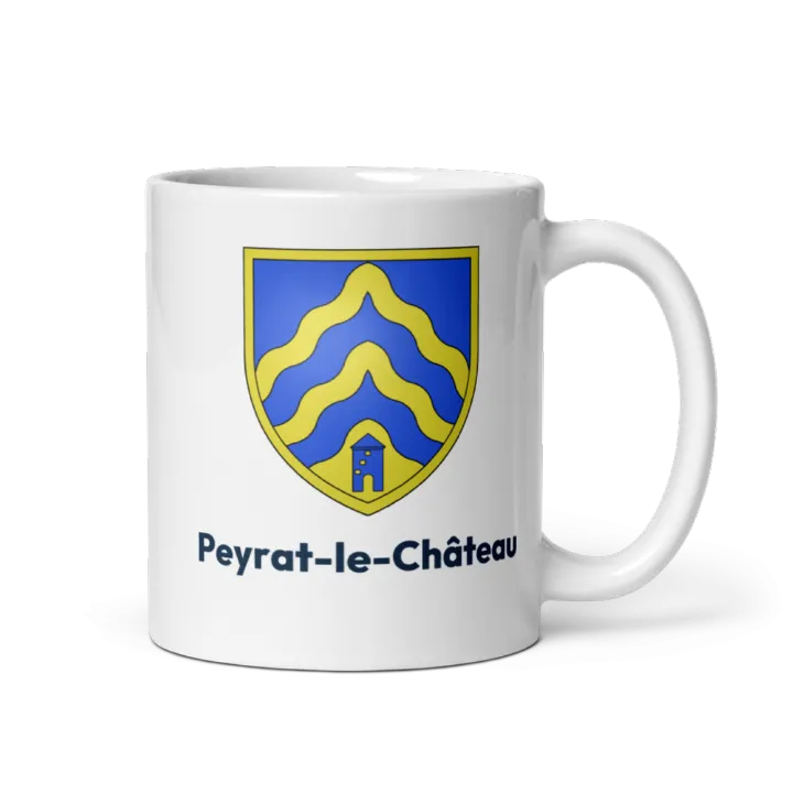 Mug blason de Peyrat-le-Château