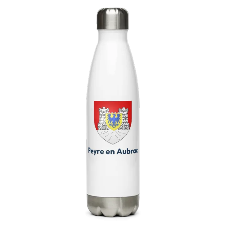 Gourde inox blason de Peyre en Aubrac