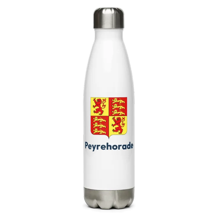 Gourde inox blason de Peyrehorade