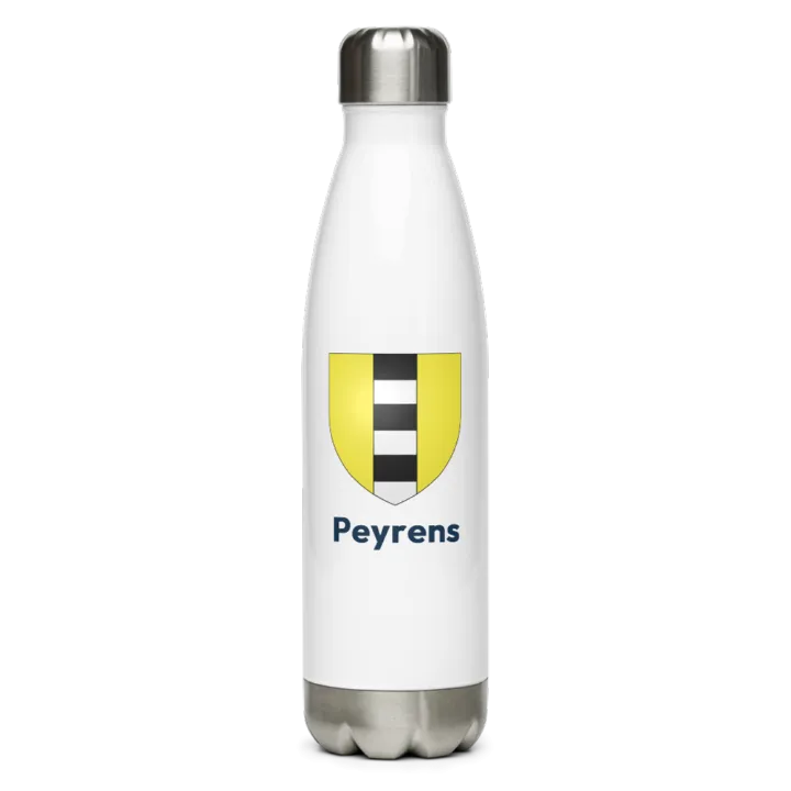 Gourde inox blason de Peyrens