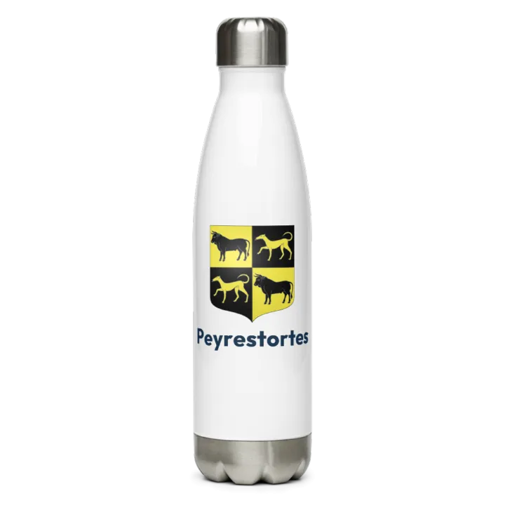 Gourde inox blason de Peyrestortes